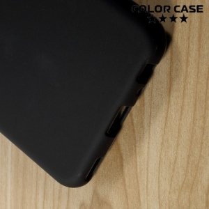 Силиконовый чехол для Huawei P10 - Матовый Черный
