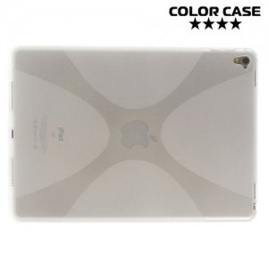 Силиконовый чехол для iPad Pro 9.7 - X-образный Прозрачный