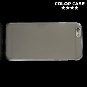 Силиконовый чехол для iPhone 6S / 6 - Глянцевый Серый