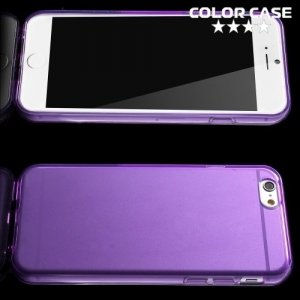 Силиконовый чехол для iPhone 6S / 6 - Глянцевый Фиолетовый