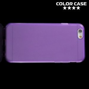 Силиконовый чехол для iPhone 6S / 6 - Глянцевый Фиолетовый