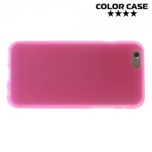 Силиконовый чехол для iPhone 6S / 6 - Матовый Розовый