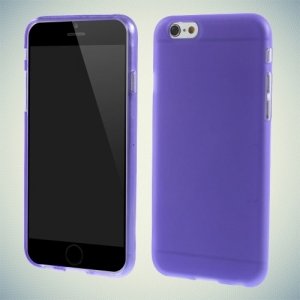 Силиконовый чехол для iPhone 6S / 6 - Матовый Фиолетовый