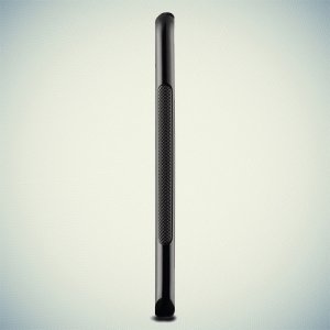 Силиконовый чехол для LG K10 K410 - S-образный Черный