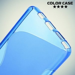 Силиконовый чехол для Samsung Galaxy Note 5 - Синий