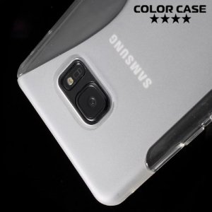 Силиконовый чехол для Samsung Galaxy Note 7 - Прозрачный