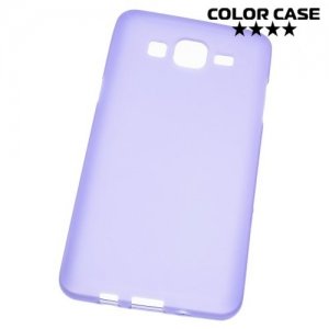 Силиконовый чехол для Samsung Galaxy On5 - Матовый Фиолетовый