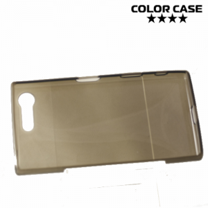 Силиконовый чехол для Sony Xperia X Compact - Глянцевый Серый