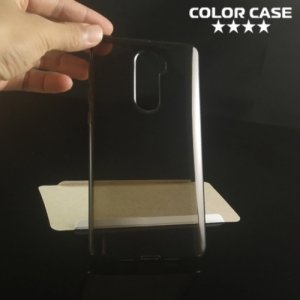 Силиконовый чехол для Xiaomi Mi 5s Plus - Глянцевый Полупрозрачный черный