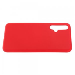 Силиконовый чехол мягкая подкладка из микрофибры для Huawei Honor 20 Красный