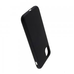 Силиконовый чехол мягкая подкладка из микрофибры для iPhone 11 Pro Черный