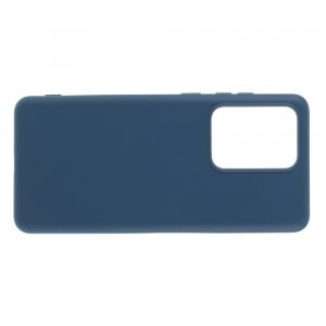Силиконовый чехол мягкая подкладка из микрофибры для Samsung Galaxy S20 Ultra Синий