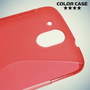 Силиконовый чехол для HTC Desire 526 и 526g+ dual sim - Красный