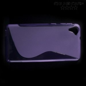 Силиконовый чехол для HTC Desire 826 dual sim - Фиолетовый