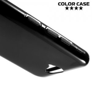 Силиконовый чехол для HTC One A9 - Глянцевый Черный