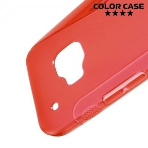 Силиконовый чехол для HTC One M9 - Красный