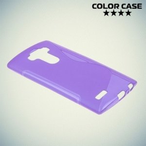 Силиконовый чехол для LG G4 ColorCase - Фиолетовый
