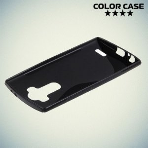 Силиконовый чехол для LG G4 ColorCase - Черный