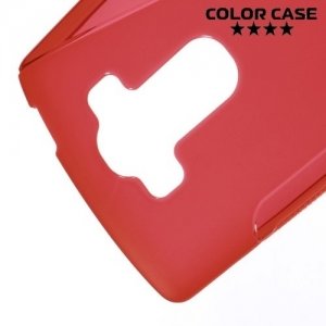 Силиконовый чехол для LG G4s H736 ColorCase - Красный
