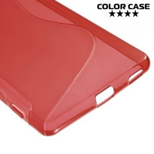 Силиконовый чехол для Sony Xperia M5 и M5 Dual - Красный