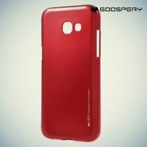 Goospery Jelly силиконовый чехол для Samsung Galaxy A5 2017 SM-A520F - Красный