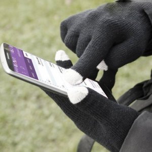 Умные перчатки для емкостных сенсорных экранов Red Line