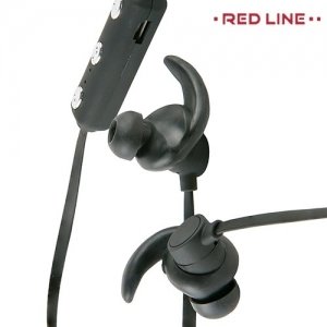 Спортивные беспроводные наушники с микрофоном - Red Line BHS-02 Черный