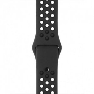 Спортивный силиконовый ремешок для Apple Watch 42-44mm 2/3/4 Series Черный