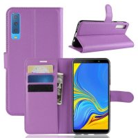Чехол книжка для Samsung Galaxy A7 2018 SM-A750F - Фиолетовый
