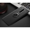 ArmaRing Двухкомпонентный чехол для OnePlus 8 с кольцом для магнитного автомобильного держателя - Черный