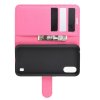 Чехол книжка кошелек с отделениями для карт и подставкой для Samsung Galaxy A01 - Светло-Розовый