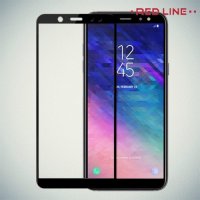 3D Защитное стекло для Samsung Galaxy A6 2018 SM-A600F - Черный Red Line
