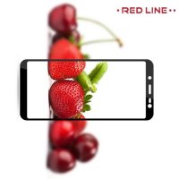 3D Защитное стекло для Samsung Galaxy J6 2018 SM-J600F - Черный Red Line