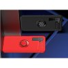 ArmaRing Двухкомпонентный чехол для Huawei Honor 30S с кольцом для магнитного автомобильного держателя - Красный / Черный