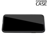 ArmaRing Двухкомпонентный чехол для iPhone Xs Max с кольцом для магнитного автомобильного держателя - Черный