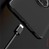 ArmaRing Двухкомпонентный чехол для Xiaomi Poco X3 NFC с кольцом для магнитного автомобильного держателя - Черный