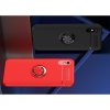 ArmaRing Двухкомпонентный чехол для Xiaomi Redmi 9A с кольцом для магнитного автомобильного держателя - Красный / Черный
