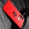 ArmaRing Двухкомпонентный чехол для Xiaomi Redmi Note 8T с кольцом для магнитного автомобильного держателя - Красный