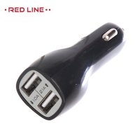 Автомобильная зарядка 2 USB Red Line 2.1A AC2-20