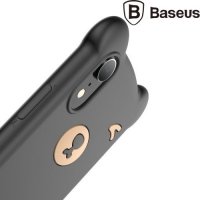 Baseus Силиконовый защитный чехол для iPhone XR Мишка