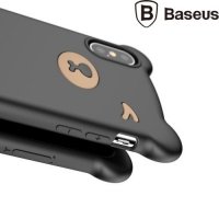 Baseus Силиконовый защитный чехол для iPhone XS Max Мишка