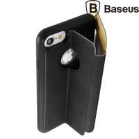 Baseus Simple Series чехол с функцией умного ответа для iPhone 8/7 - Черный