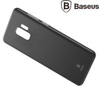 BASEUS Wing Thin Пластиковый тонкий матовый чехол для Samsung Galaxy S9 - Черный