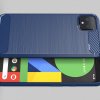 Carbon Силиконовый матовый чехол для Google Pixel 4 XL - Синий