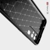 Carbon Силиконовый матовый чехол для Huawei Honor 30 - Черный