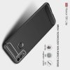 Carbon Силиконовый матовый чехол для Huawei Honor 9X Lite - Черный