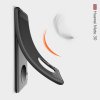 Carbon Силиконовый матовый чехол для Huawei Mate 30 - Черный