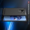 Carbon Силиконовый матовый чехол для Huawei Mate 30 Lite - Синий