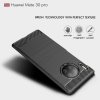 Carbon Силиконовый матовый чехол для Huawei Mate 30 Pro - Черный