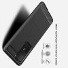 Carbon Силиконовый матовый чехол для Huawei P40 Pro - Черный